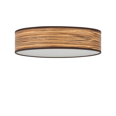 Ocho Solid Wood Flush Mount