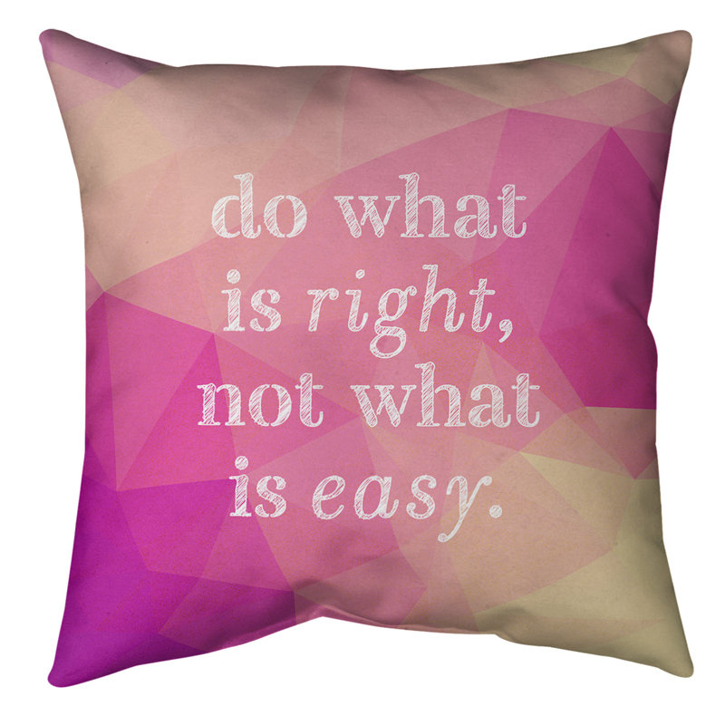 Coussin de sol, 36 po x 36 po, Rose / beige