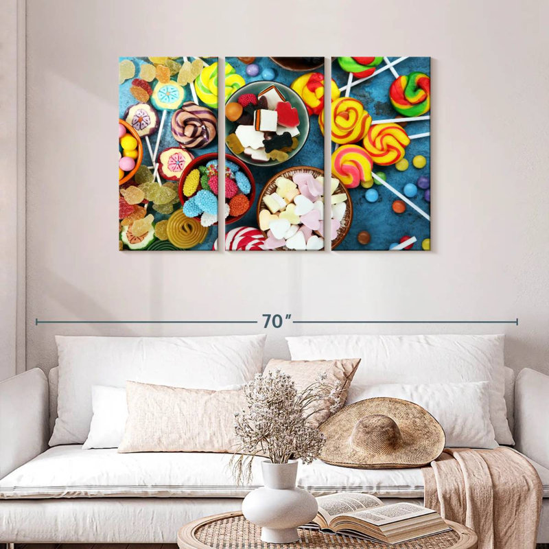 Candy Party, 28" H x 45" W
