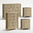 Arrilla 4 Piece Bedroom Set