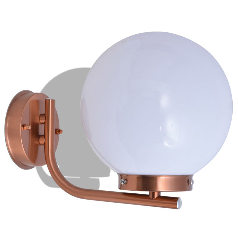 Shawnigan 0cm H Integrated LED Outdoor Wall Lantern