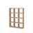 Hyper 12 Cubby Wall Unit, Jackson Hickory