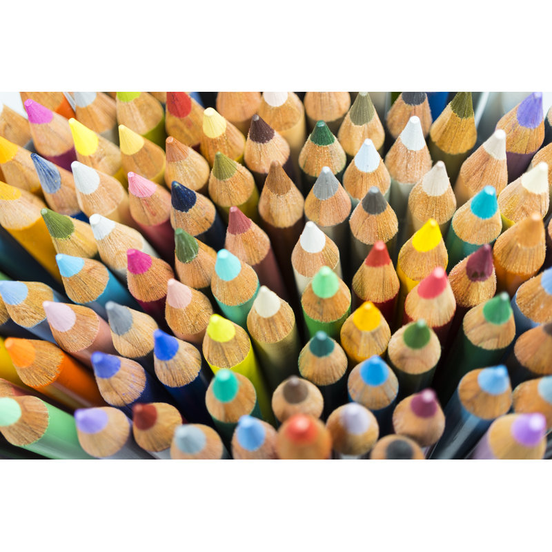 Nouvelle couleur crayons par Shanekittikul, H 8 po x l 12 po