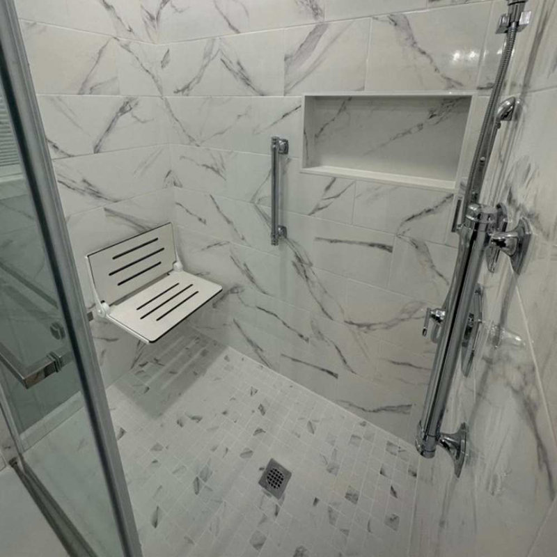 Tmolus 12" x 12" Porcelain Matte Mosaic Wall & Floor Tile