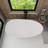 59“ Freestanding Soaking Solid Surface Bathtub