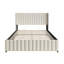 GRANDE PLATE-FORME WINGBACK DE GRANDE TAILLE ÉLEVÉE EN LIN BEIGE-323730703-323730689