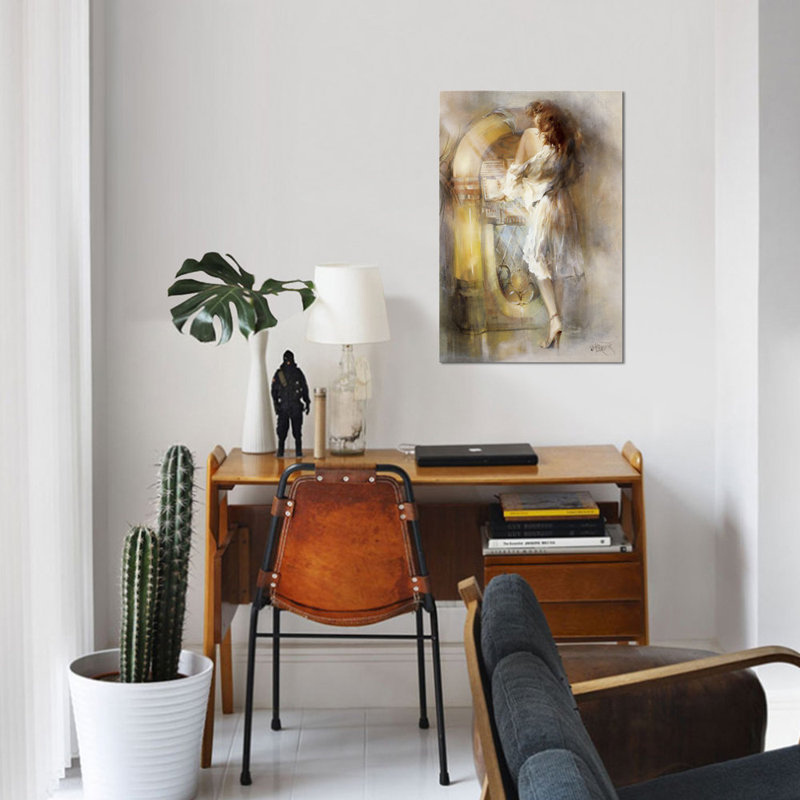 «Lost in Time», reproduction sur toile, H 12 po x l 8 po x P 0,75 po, Toile tendue, Pas de tapis