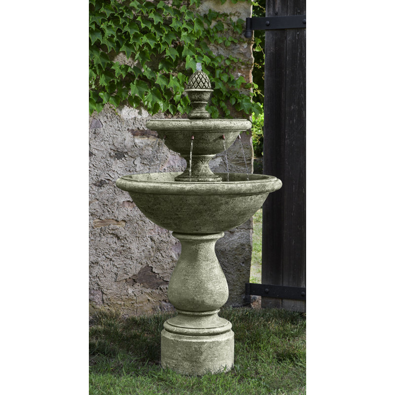 Fontaine de jardin Charente, Cuivre bronze