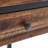 Sturminster Rustic Solid Wood Metal 3 Coffee Table And End Tables