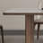 Solid Wood and Sintered Stone Dining Table set-102629599