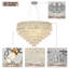 Crystal & Glass Pendant, Height-Adjustable, Sloped-Ceiling Ready-1641490699-1641490700-1641490701