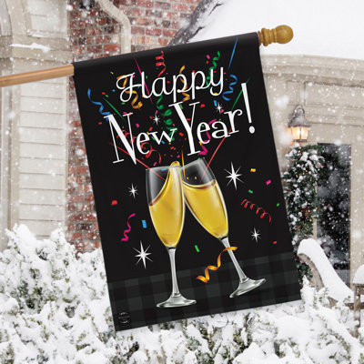 Drapeau «Happy New Year»