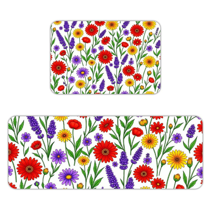 Ensemble de tapis de sol en flanelle 2 pièces