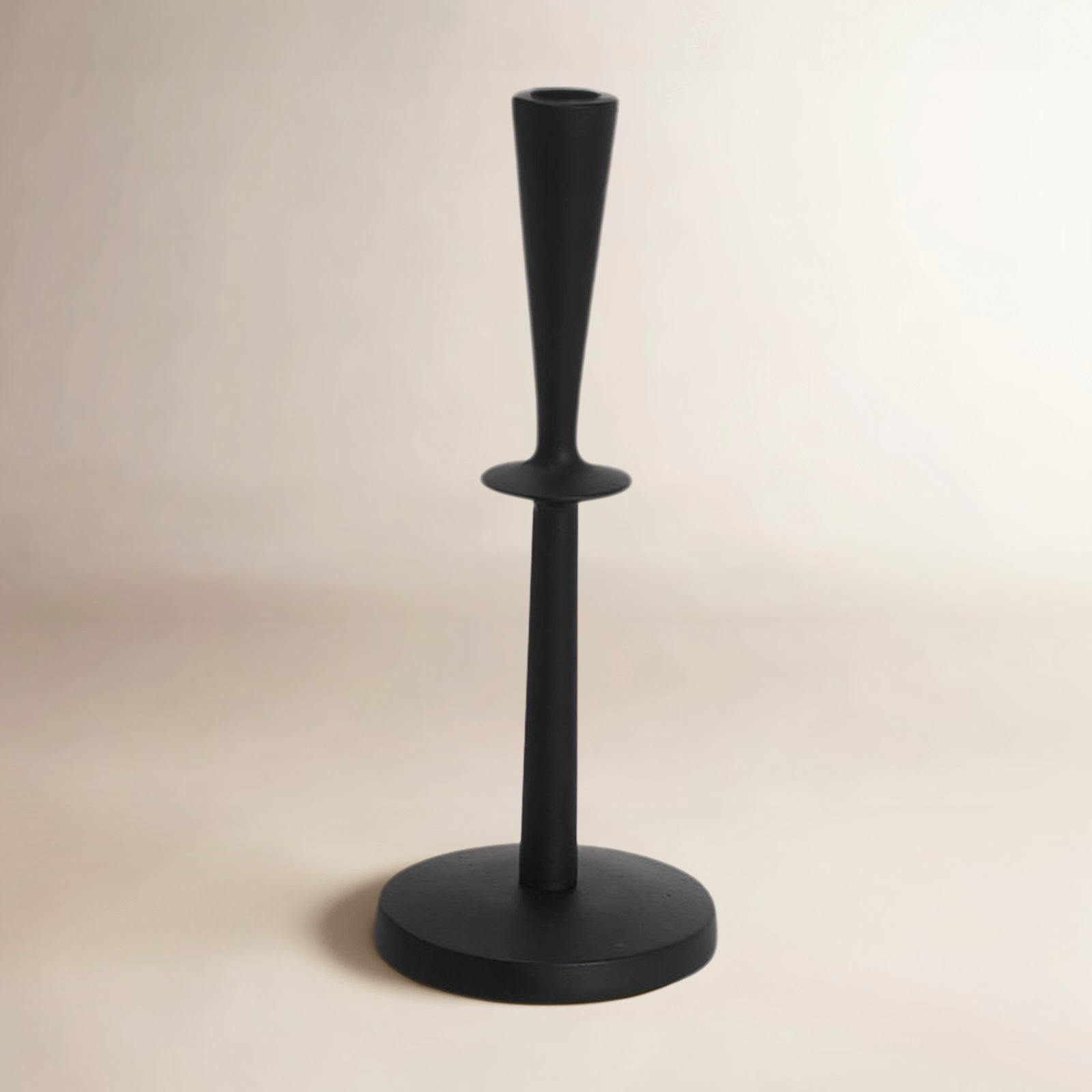 Devonya Aluminum Candlestick Holder, 11" H x 4.33" W x 4.33" D