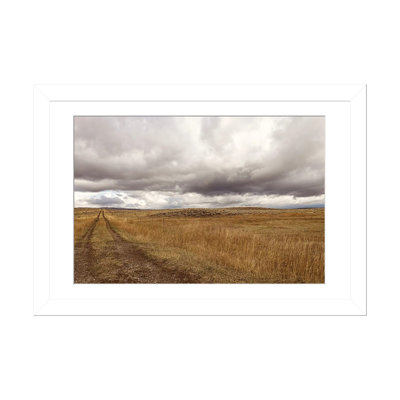 Storm Clouds Over Montana Prairie