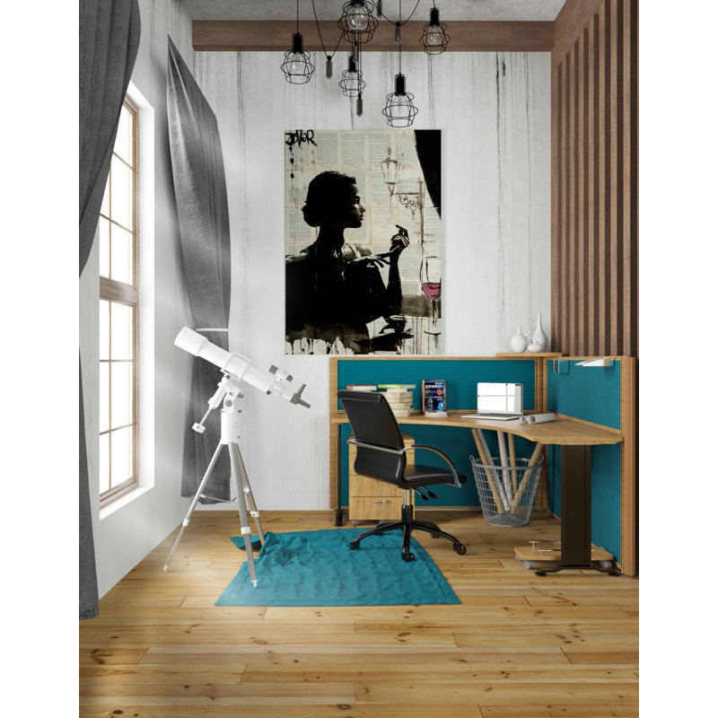 « luxueux life », impression sur toile, H 40 po x l 26 po x P 1,25 po