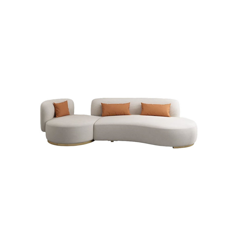 Canapé rond princesse, H 30,31 po x l 118,11 po x P 39,37 po, 4