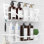 Serviteur de douche en acier inoxydable, paquet de 2