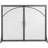 Danilla 1 Panel Metal Fireplace Screen