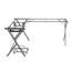 Bureau d'ordinateur en verre transparent Avelyn-114234627
