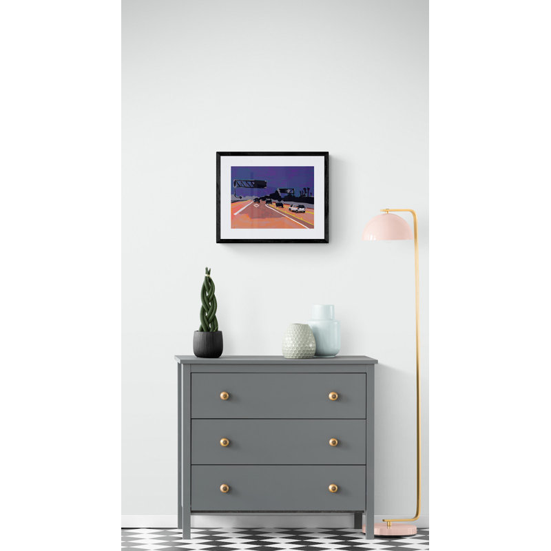 Freeway Print by Deborah Blum, 17.25" H x 21.25" W x 0.875" D