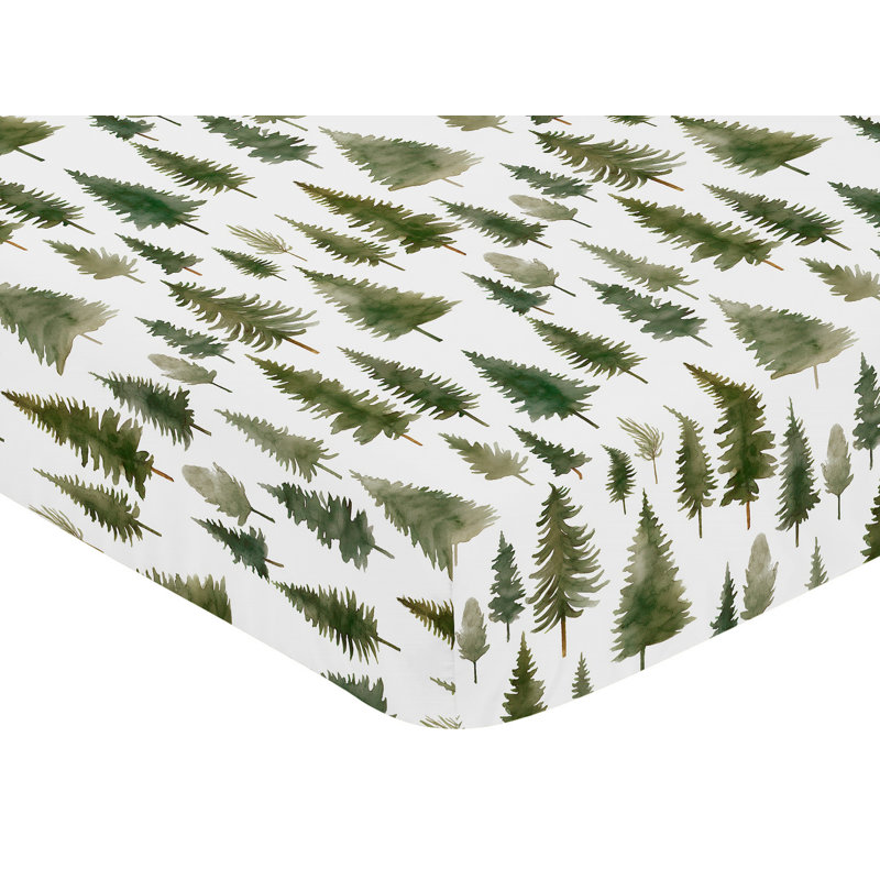 Drap-housse pour lit de bébé Woodland