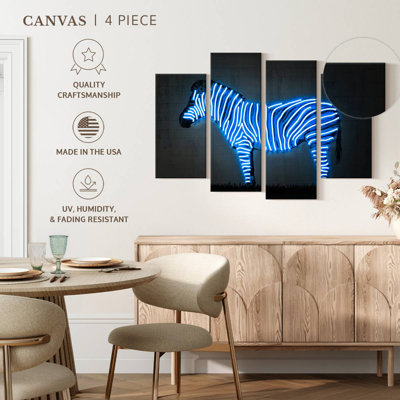 Brampt Glowing Zebra