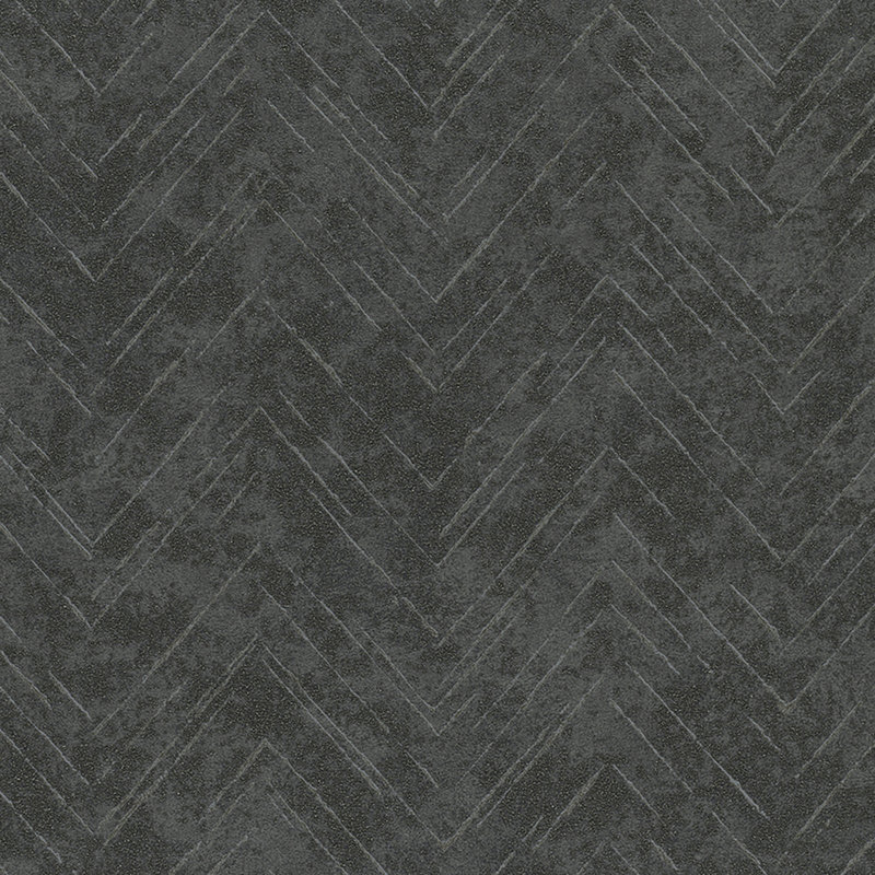 Purity 33cm x 70cm Wallpaper Roll, Black