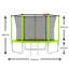 Structure de base trampoline spacieuse, coussin de sécurité pour enfant-99073080