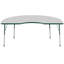 Table d'activité 48 "x 72" avec moulures en T et pieds réglables-99077991-39310985