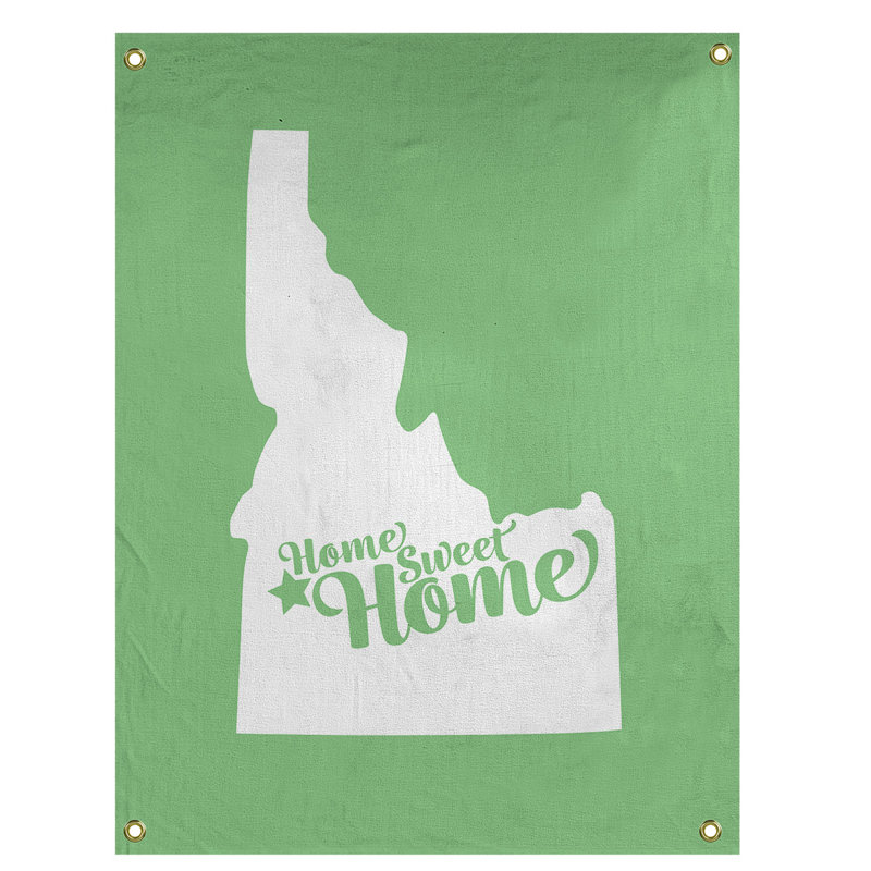 Tapisserie murale boise doux pour la maison, H 36 po x l 26 po, Vert