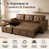 Mocha Faux Leather is out of stock
