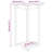 Bar Table White 23.6"X23.6"X43.3" Solid Wood Pine-809752481