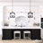 Highland Hill 4 Light Square Pendant-63573986-63573987
