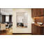 Oversized Modern Rectangle Bathroom Mirror With Walnut Frame, Large Wall-Mounted Decorative Mirror For Various Rooms