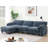 108" Modular L-Shaped Sectional Sofa Set