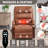 Power Leatheraire Lift Recliner Chair Dual Motor Infinite Position With Solid Wood Armrests, Heat Massage And Heavy Duty Motion Mechanism-1746533083