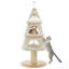 Arbre de Noël pour chat avec poteau à griffes épais (In5,4 po), tour pour chat en bois avec 3 condos - Mobilier robuste avec cadre en métal et tapis remplaçable pour chaton d'intérieur-1799409877