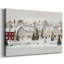 Toile tendue perlée Yule Square-2084346941