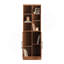 Armoire de rangement avec rangement polyvalent, finition brune-125913001