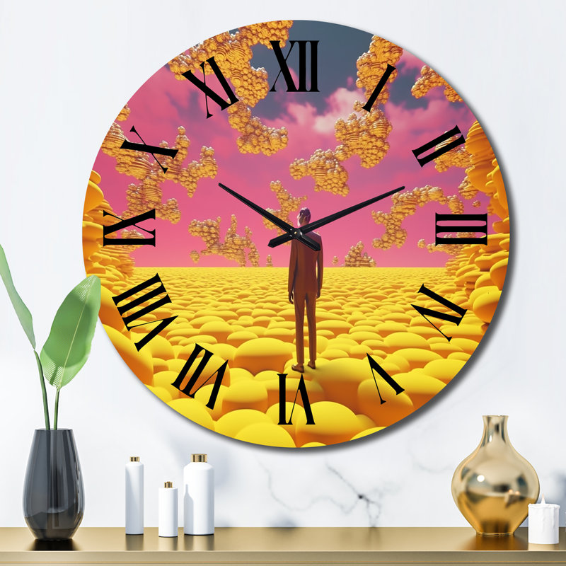 Horloge murale Quantum Field Of Possibilites, Grand