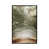 Distressed White Floater Framed Canvas selected