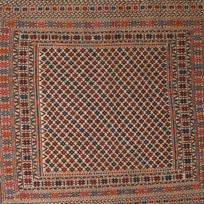 Tapis brun/gris/beige traditionnel Ballycor