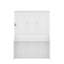 Grand lit escamotable avec bureau, DEL et USB-1251129910