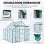 Serre à porte escamotable 8X8FT-117549019