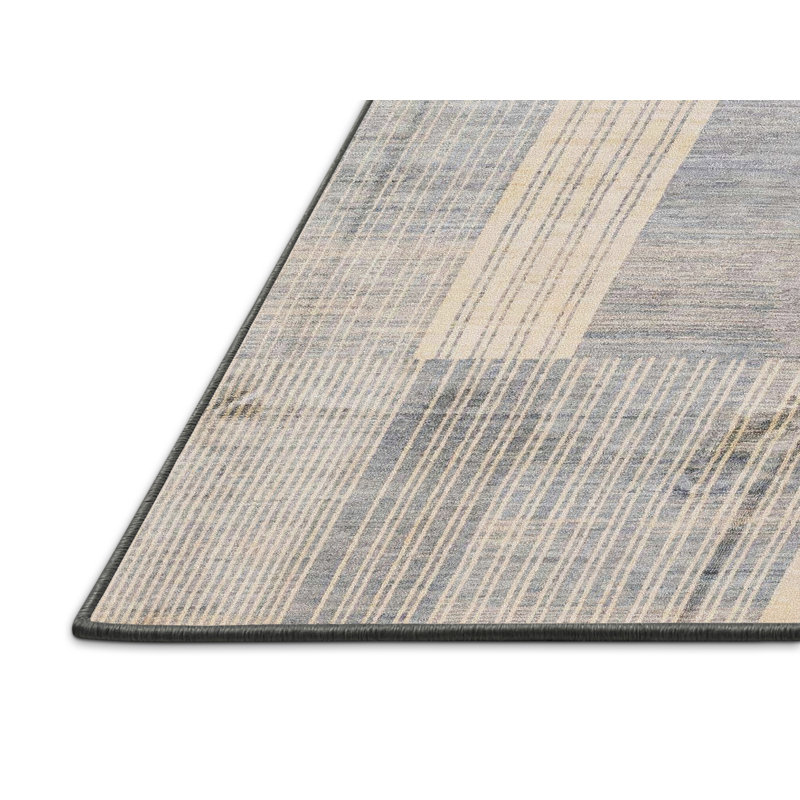 Abstract Indoor Rug, Rectangle 7' x 9'
