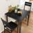 Dining Table for 2, Small Table and Chairs Set of 2, Square Dinette Set for 2, Dinner Table Set, 3 Piece Kitchen & Dining Room Sets for Small Space,(Dining Table with 2 Chairs)-310141905
