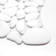 10.6" x 10.6" Random Sized Glass Pebbles Mosaic Tile