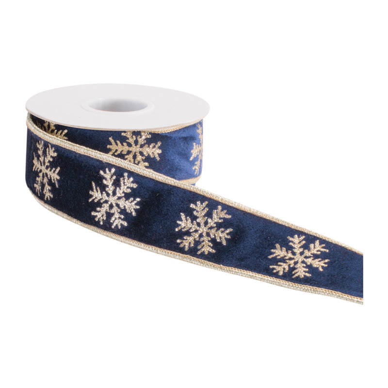 Ruban de flocon de neige câblé (ensemble de 2)