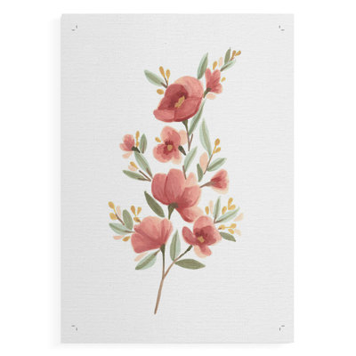 Wildflower Sprig III - Impression sur toile seulement - NON-CADRE